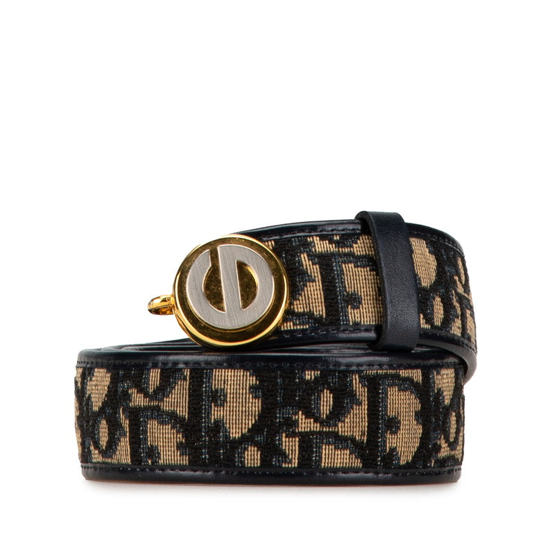 Dior Trotter Canvas Leather Belt