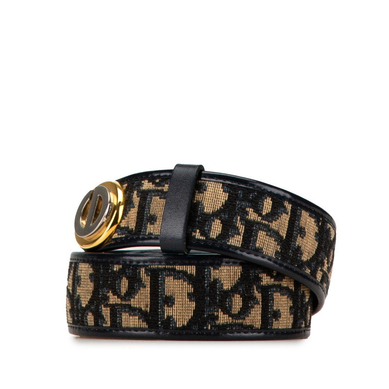 Dior Trotter Canvas Leather Belt