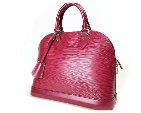 Louis Vuitton Epi Alma PM Handbag M40490 Red