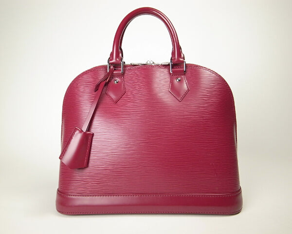 Louis Vuitton Epi Alma PM Handbag M40490 Red