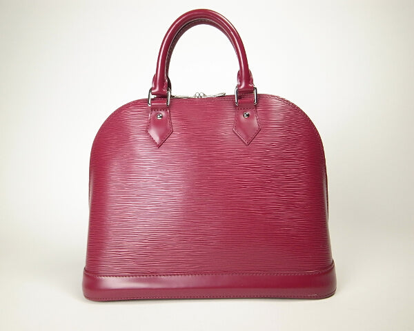 Louis Vuitton Epi Alma PM Handbag M40490 Red