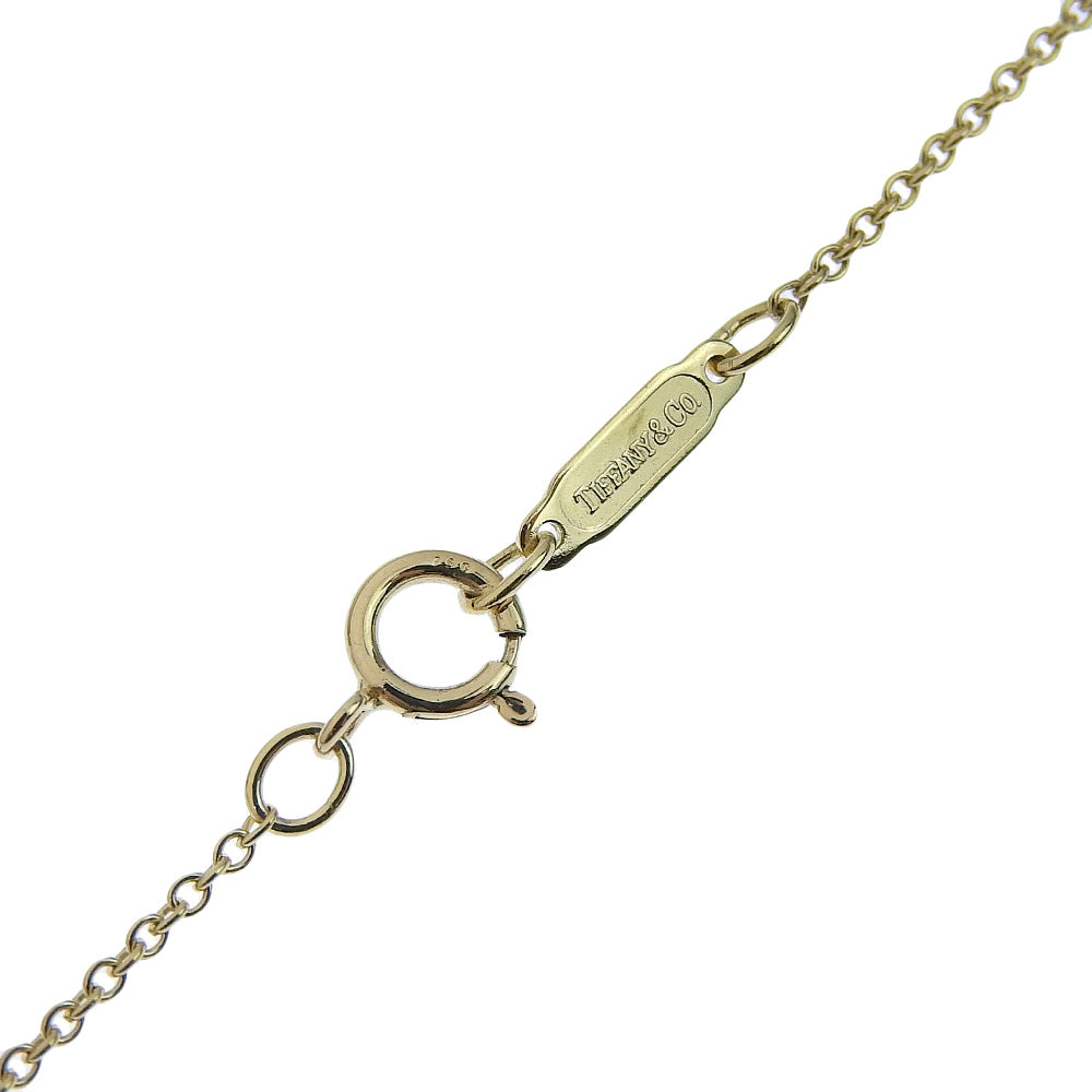 Tiffany Ribbon Necklace K18 Yellow Gold