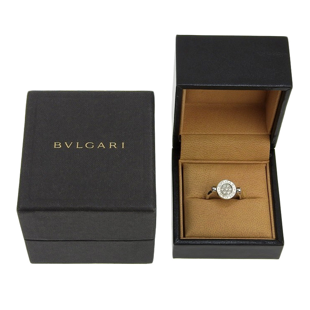 Bvlgari Ring 10.5 Lapis Lazuli Diamond K18 WG