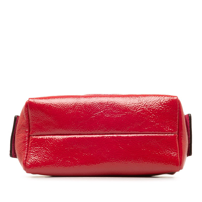 Gucci Interlocking G Soho Patent Leather Pouch 308634