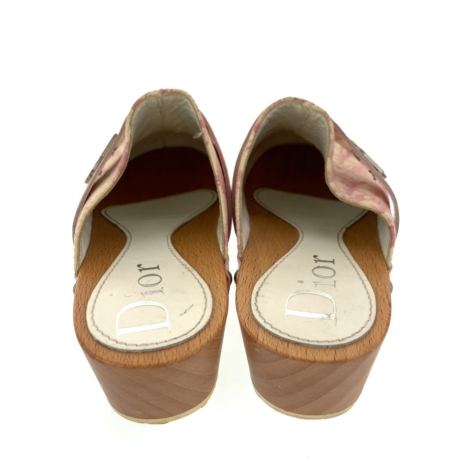 Dior Trotter Logo Canvas/PVC Sandals Kids