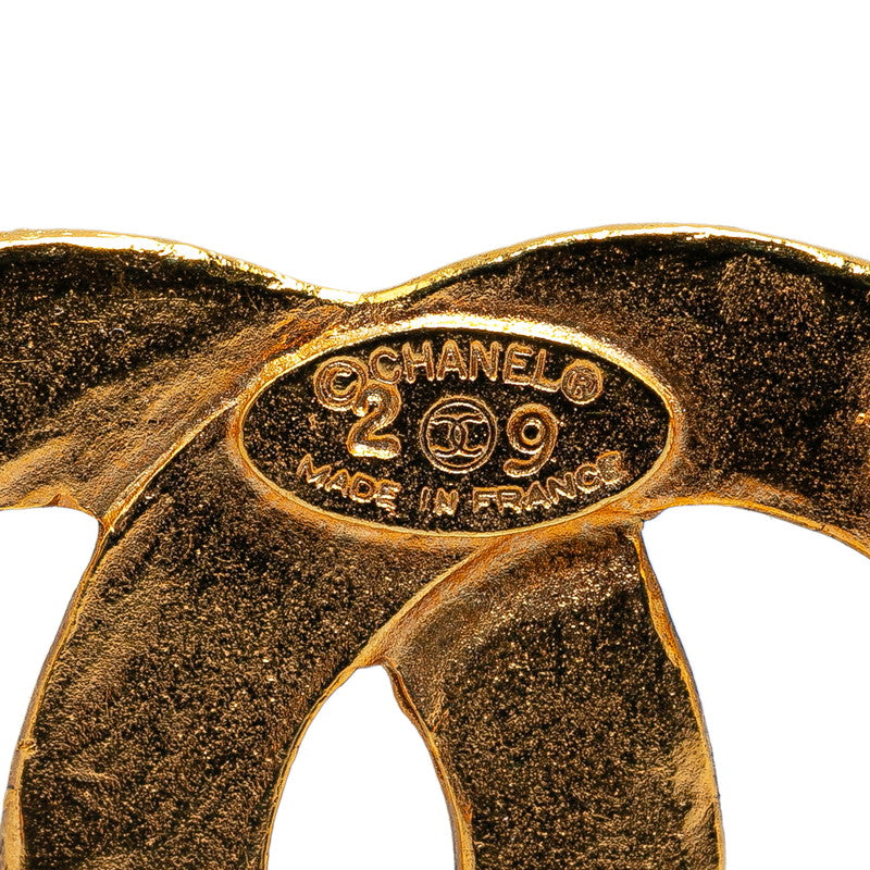 Chanel Coco Mark Gold Plated Brooch