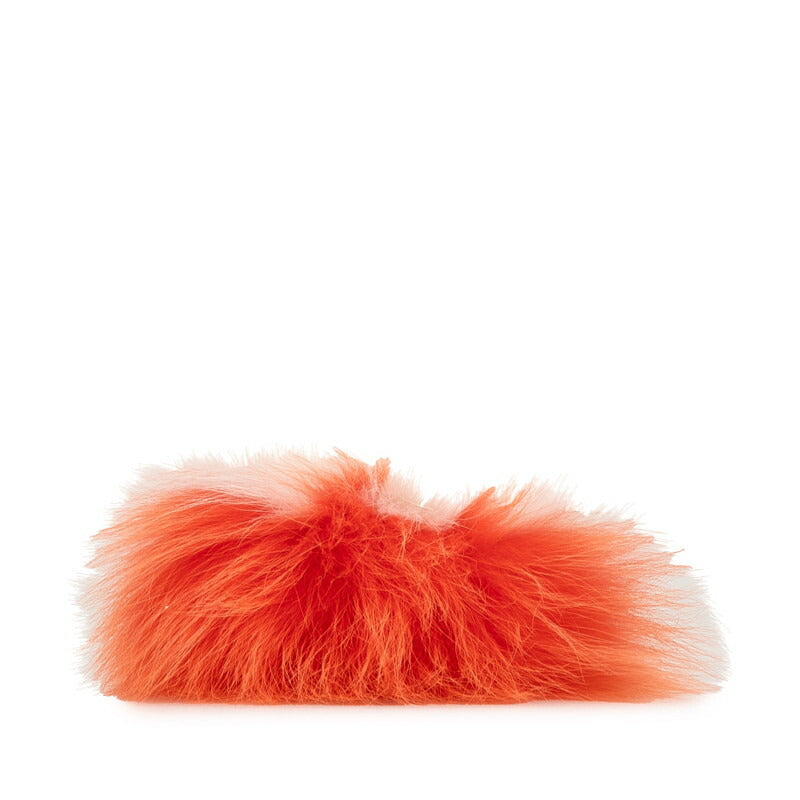 Fendi Fur Leather Pom Pom Keychain