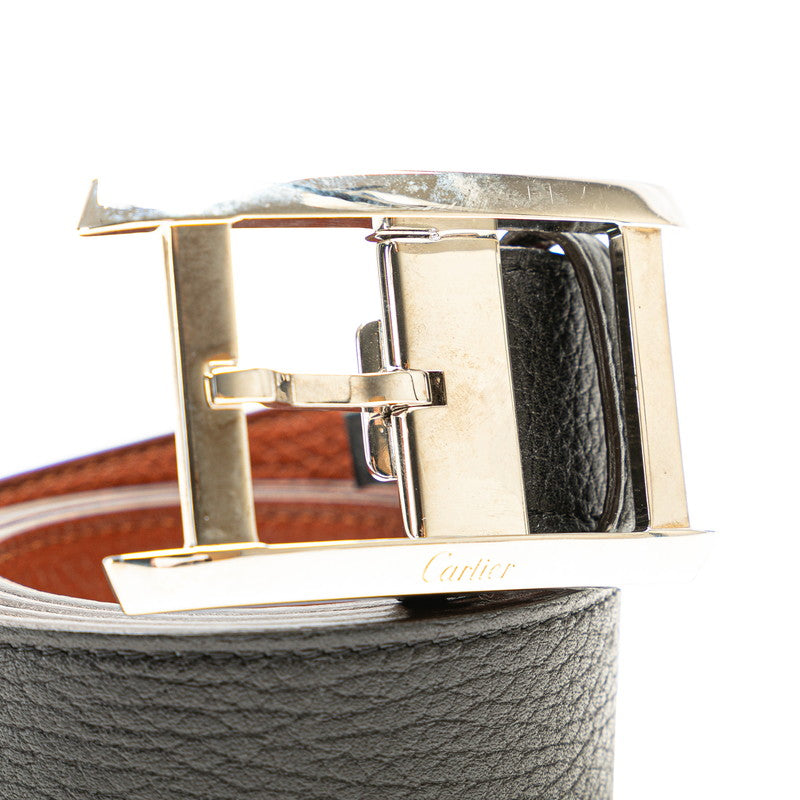 Cartier Leather Belt Black