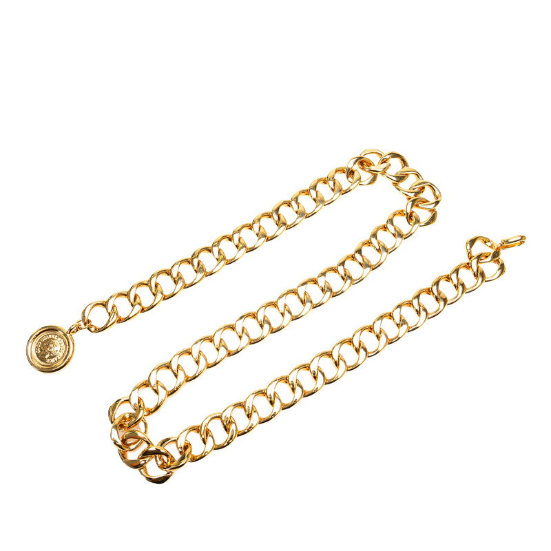 Chanel Vintage Coco Mark Medallion Chain Belt