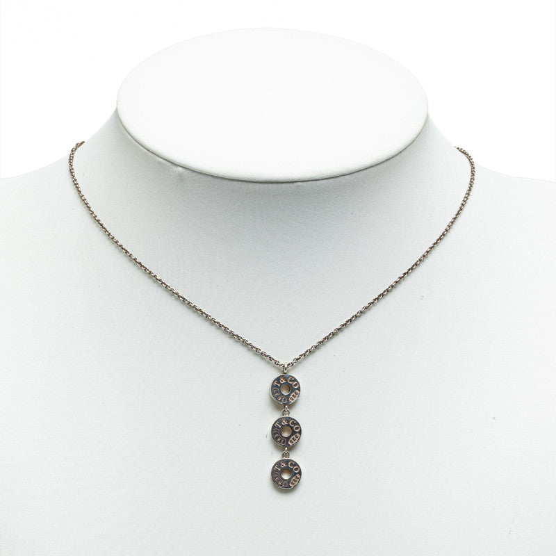 Tiffany & Co Triple Circle Silver Necklace