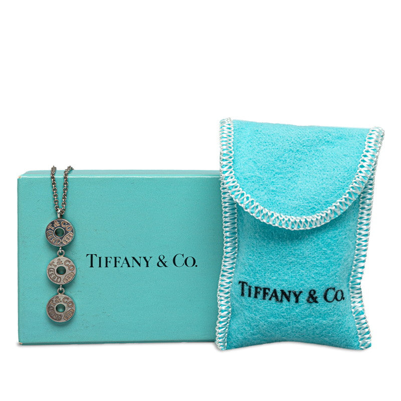 Tiffany & Co Triple Circle Silver Necklace