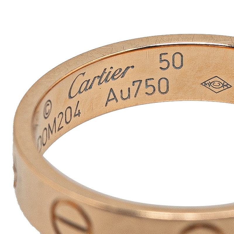 Cartier Love Ring K18PG Pink Gold