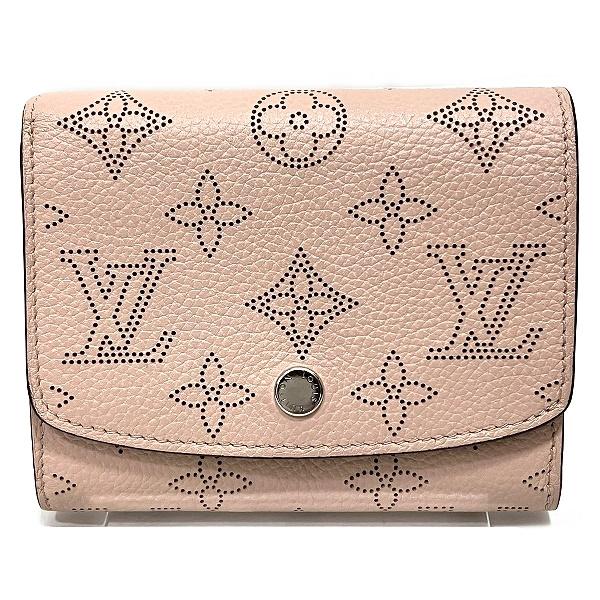 Louis Vuitton Portefeuille Iris Compact Leather Short Wallet M62542 in Good condition