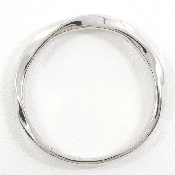 VANDOME AOYAMA PT950 Platinum Ring - Silver for Men, Size 12, Approx. 3.5g Weight