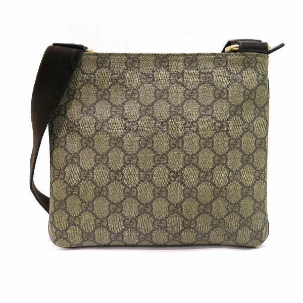 Gucci GG Supreme Crossbody Bag Canvas Crossbody Bag 201538 in Good condition
