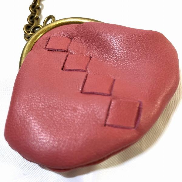 Leather Bag Charm Coin Purse in Very Good Condition