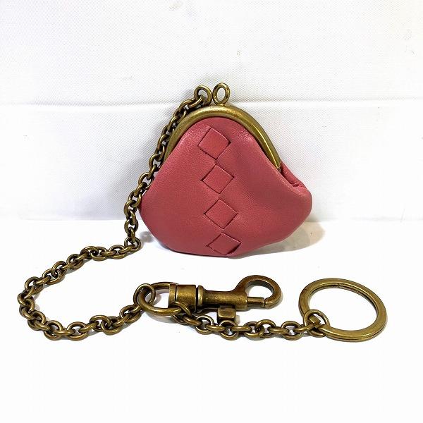 Leather Bag Charm Coin Purse in Very Good Condition