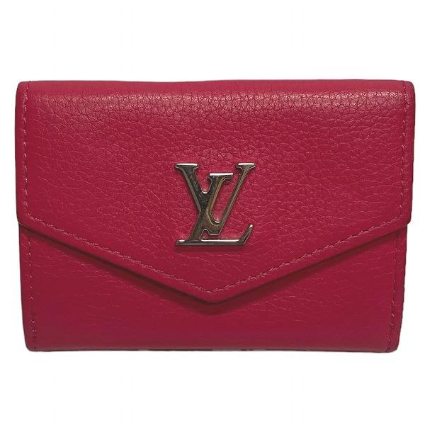 Louis Vuitton Portefeuille Lock Mini Bifold Wallet Leather Short Wallet M67858 in Excellent condition