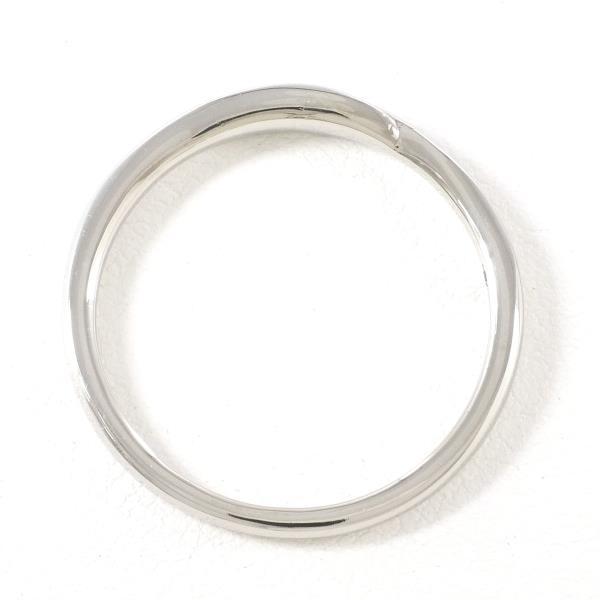 4℃ Platinum PT950 Silver Design Ring for Men, Size 17.5 - Preowned