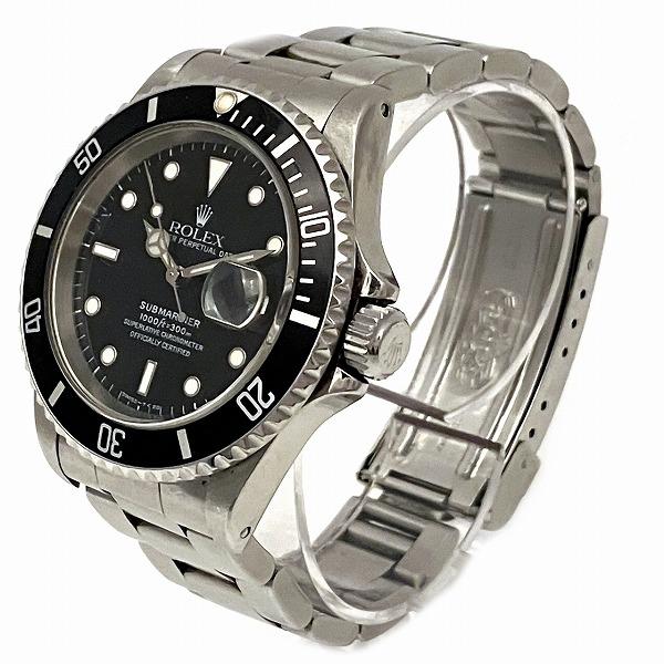 Rolex Submariner Date 16610 Automatic Black Men's Watch 16610.0