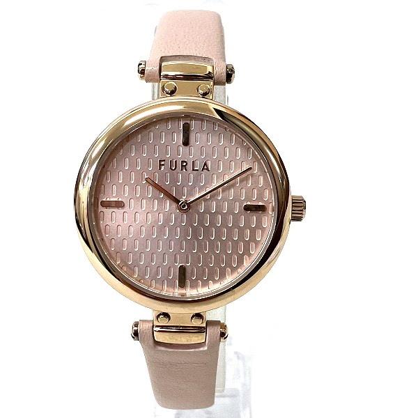 Furla New Pin WW00018004L3 Quartz Watch, Pink Women's Edition in Stainless Steel in Great Condition