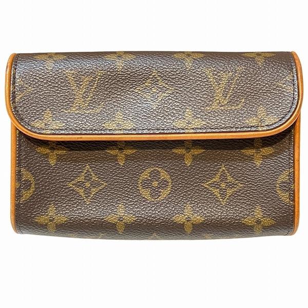 Louis Vuitton Pochette Florentine Canvas Belt Bag M51855 in Good condition