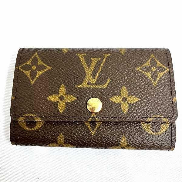 Louis Vuitton Monogram Multicles 6 Key Case Canvas Key Holder M60701 in Good condition
