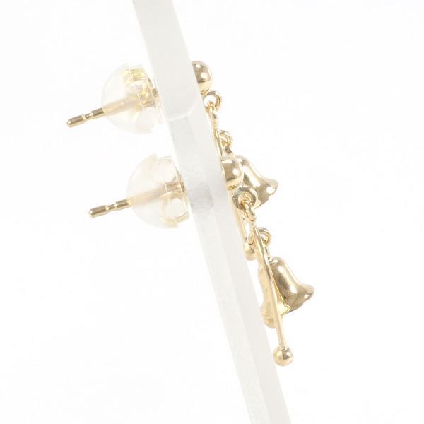 [LuxUness] 18k Gold Bell Dangle Earrings Metal Earrings in Excellent condition