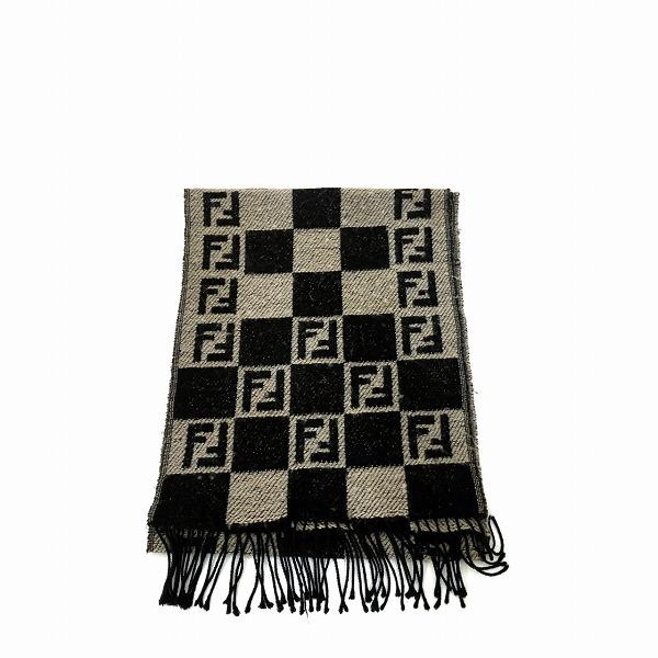 Fendi Wool Scarf Cotton Scarf in Good condition