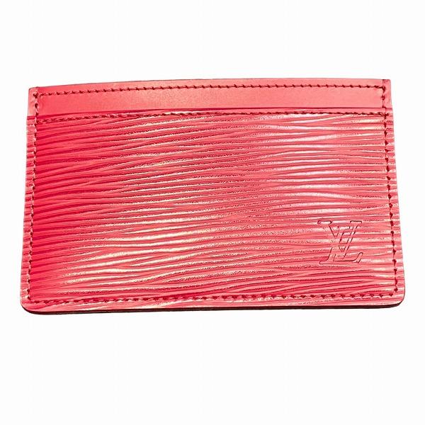 Louis Vuitton Porte Cartes Simple Leather Card Case M60327 in Excellent condition
