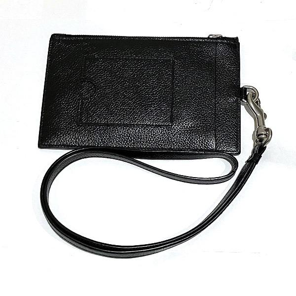 Leather Card Case with Strap 616015