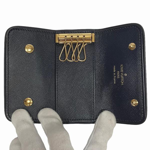 Louis Vuitton Monogram Mini Lin Multicles Key Holder Canvas Key Holder M92425 in Excellent condition