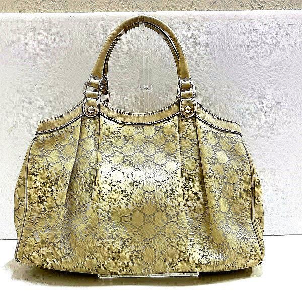 Gucci Guccissima Leather Sukey Handbag Leather Handbag 211944.0 in Good condition