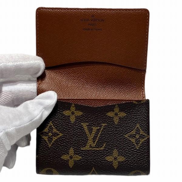 Louis Vuitton Monogram Amberop Cult De Visit Card Case  Canvas Card Case M62920 in Good condition