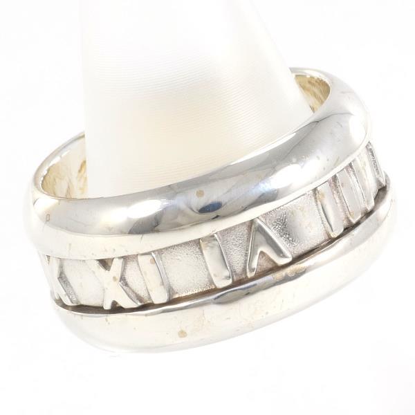 Tiffany & Co Silver Atlas Ring  Metal Ring in Fair condition