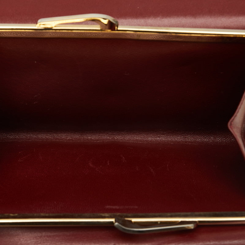 Cartier Must Line Leather Long Wallet in Good Condition