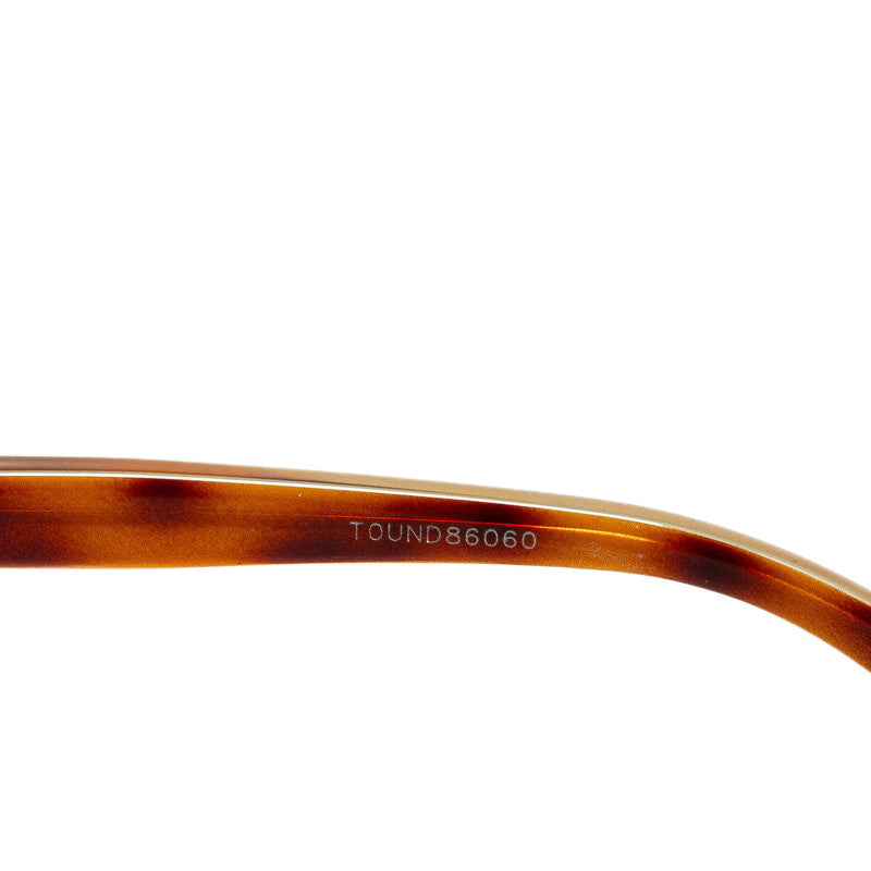 Gucci GG0382S Plastic Sunglasses Brown Gold