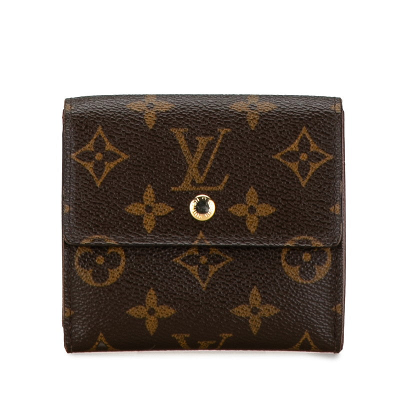 Louis Vuitton Monogram Portefeuille Elise Bifold Wallet M61654 in Very Good Condition