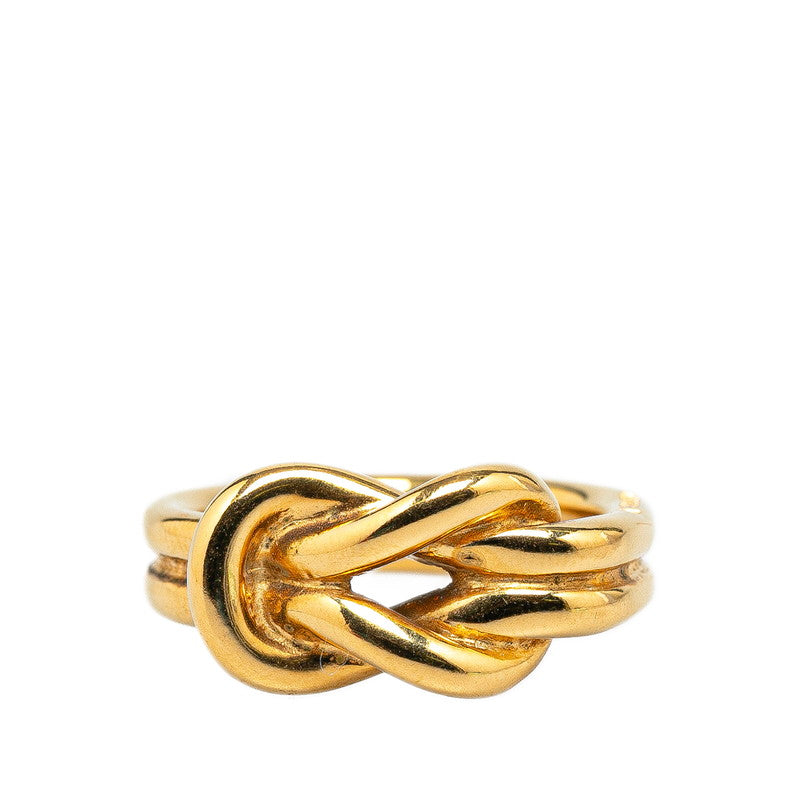 Hermes Attelage Scarf Ring Gold Plated