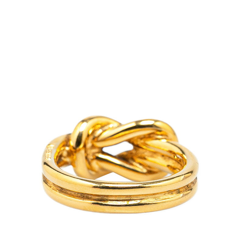 Hermes Attelage Scarf Ring Gold Plated