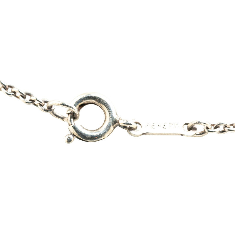 Tiffany & Co Open Heart Necklace Silver