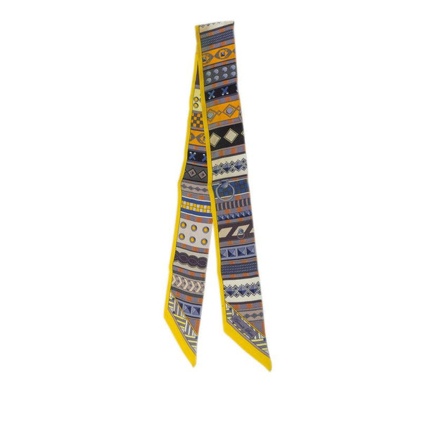 Hermes Twilly Colliers de Chiens Silk Scarf