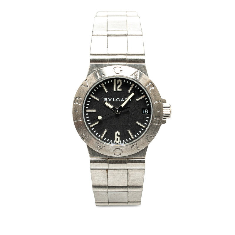 Bvlgari Diagono Sport Quartz Watch Stainless Steel LCV29S