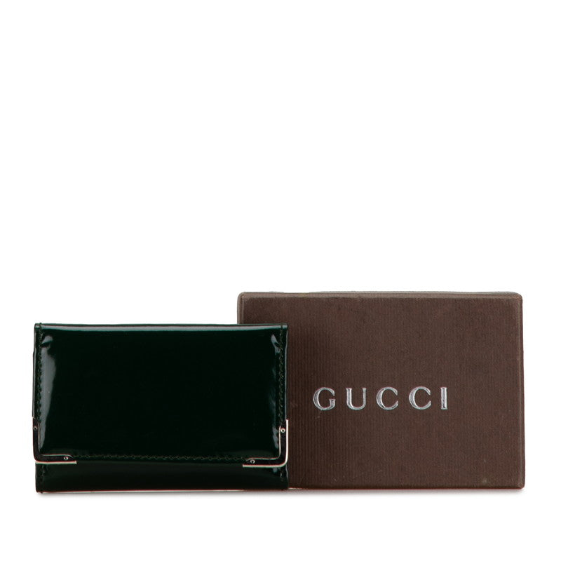 Gucci Enamel Key Case 03314080776 in Very Good Condition