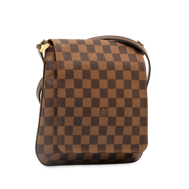 Louis Vuitton Damier Musette Salsa Long Shoulder Bag N51300 Brown PVC Leather in Great Condition