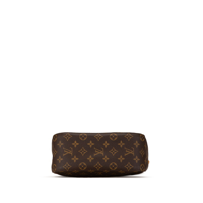 Louis Vuitton Monogram Looping MM Shoulder Bag M51146 Brown PVC Leather in Very Good Condition