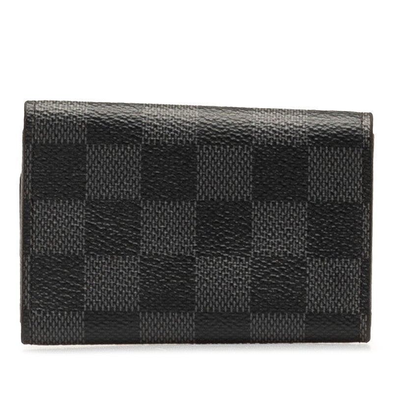 Louis Vuitton Damier Graphite Multicles 6 Key Case N62662 in Very Good Condition