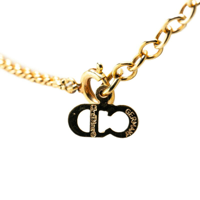 Dior CD Logo Gold Necklace