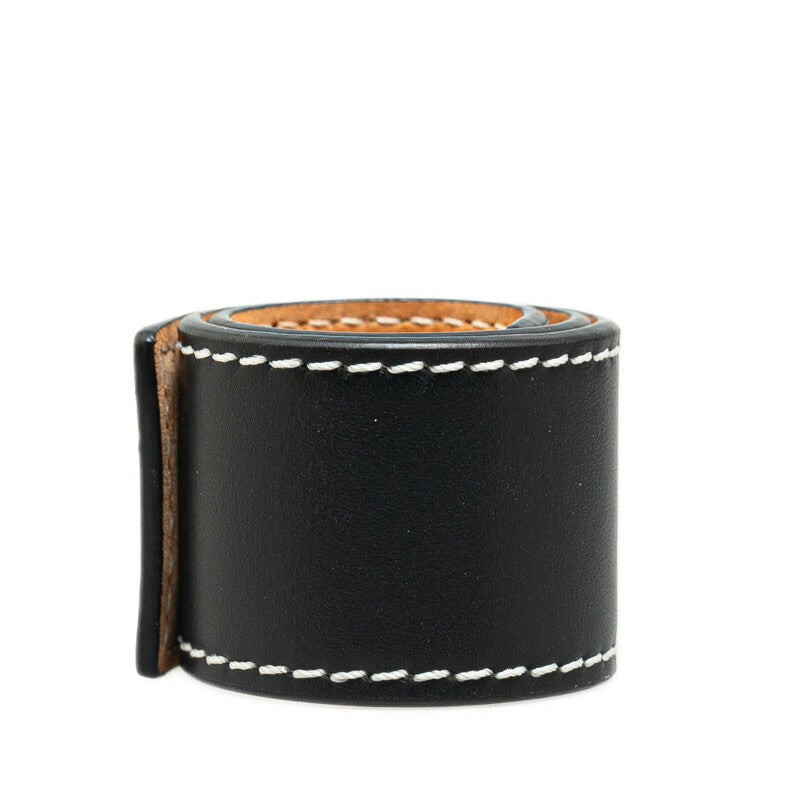 Loewe Anagram Leather Slap Bracelet