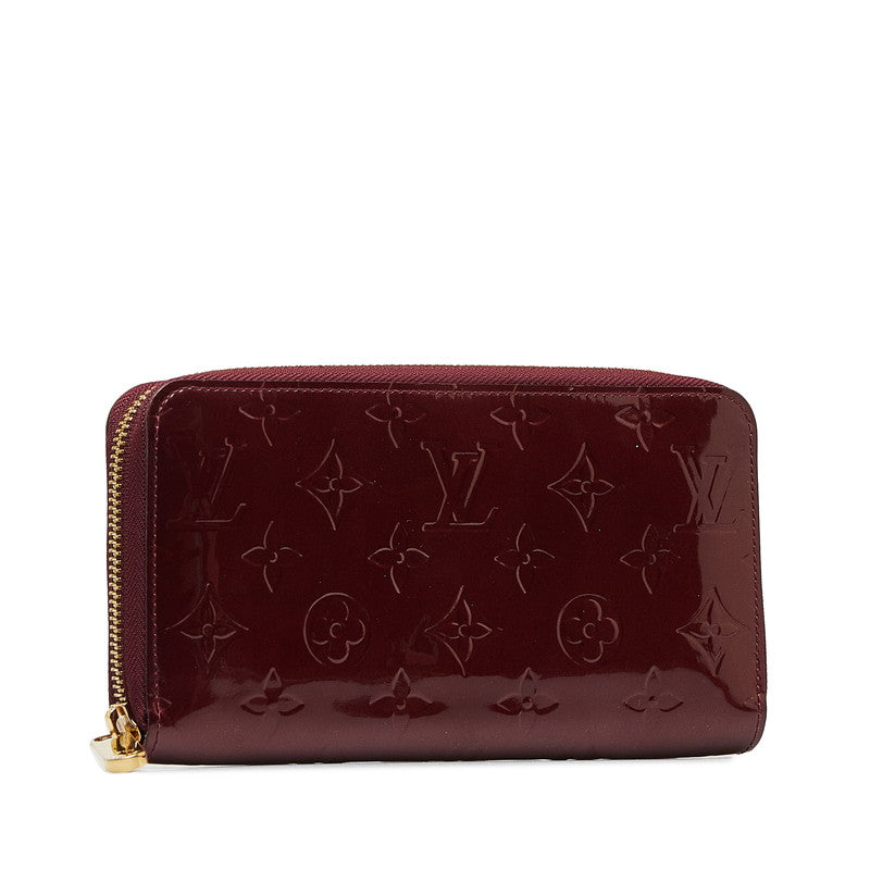 Louis Vuitton Patent Leather Zippy Wallet M93575 in Good Condition